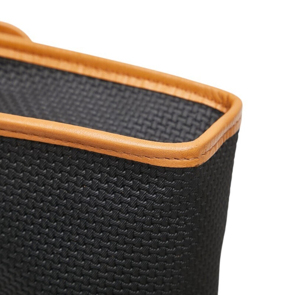 Saint Laurent YSL logo clutch bag black brown leather - Picture 7 of 9